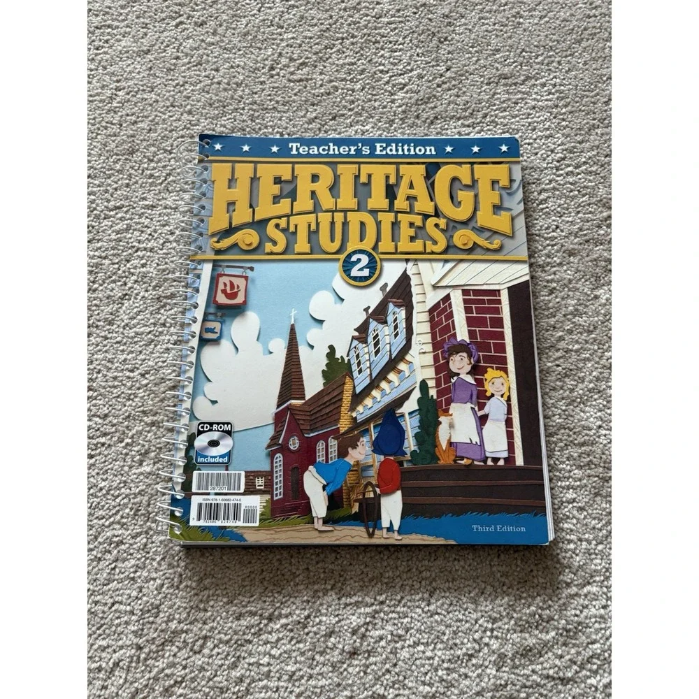 BJU Hertiage Studies Grade 2 Teacher's‎ Edition w/ CD-Rom And Student Book
